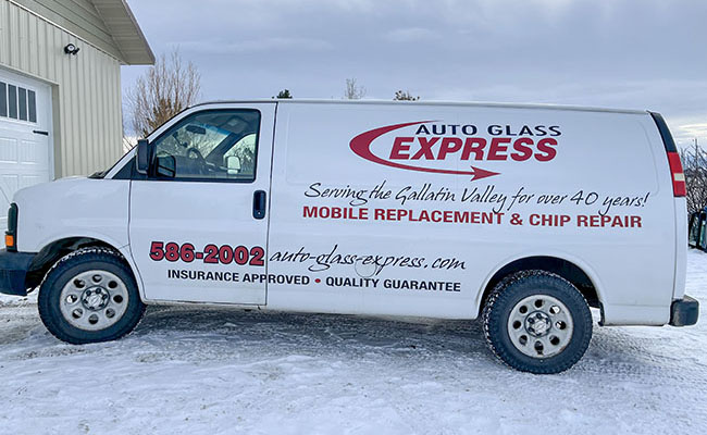 Auto Glass Express Van For Mobile Replacement